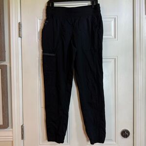 REVOLUTION Size S Womens Black Elastic Waist Pull On Jogger Track